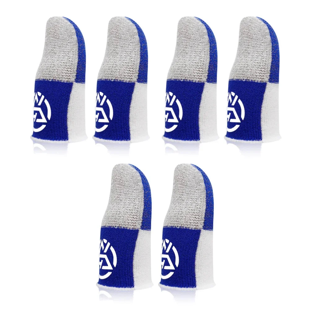 1-20Pairs Mobile Finger Sleeve Breathable Thumb Gloves Sweatproof Anti Slip Touch Screen Controller Finger Cover for PUBG Game