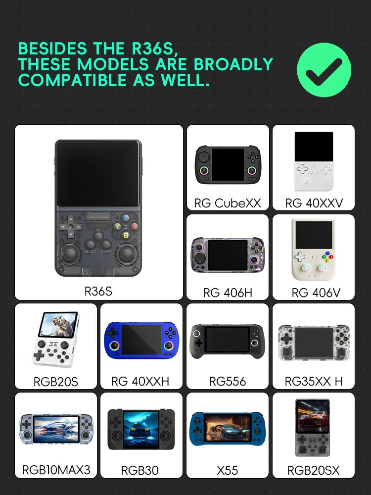 Data Frog 4pc Thumb Stick Grip Cap for R36S RGB30 Retro Handheld Switch Oled NS Lite Joy Con Controller Cover Protector