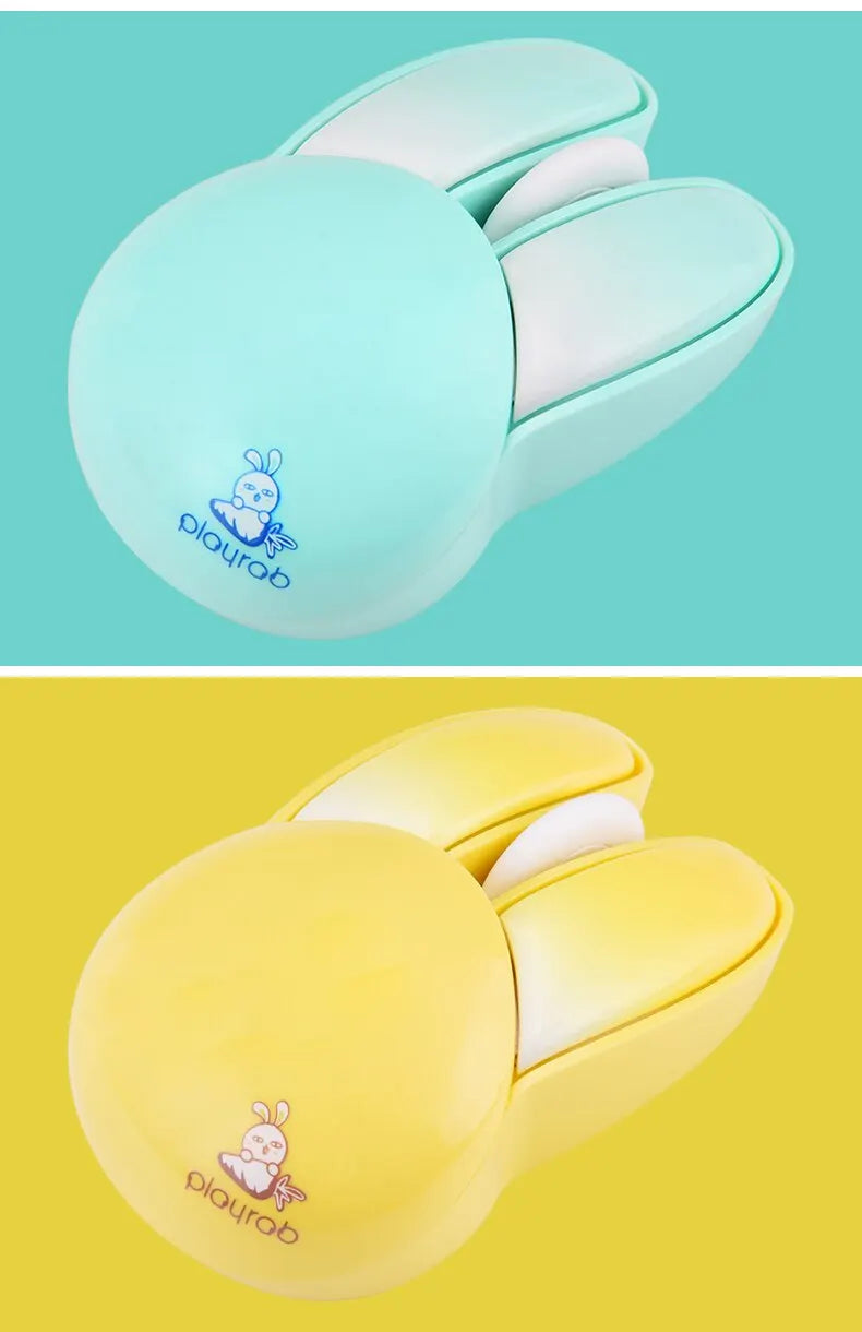 MOFII Wireless Silent Mouse, Cute Rabbit Design, 2.4 GHz USB Mini Receiver Optical Mouse for Laptop, PC, Computer, Notebook