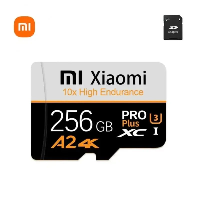 Xiaomi High Speed Memory Card 1TB 2TB Micro TF SD Card 128GB 256GB TF Card For Camera Surveillance Devices For Sony For Lenovo