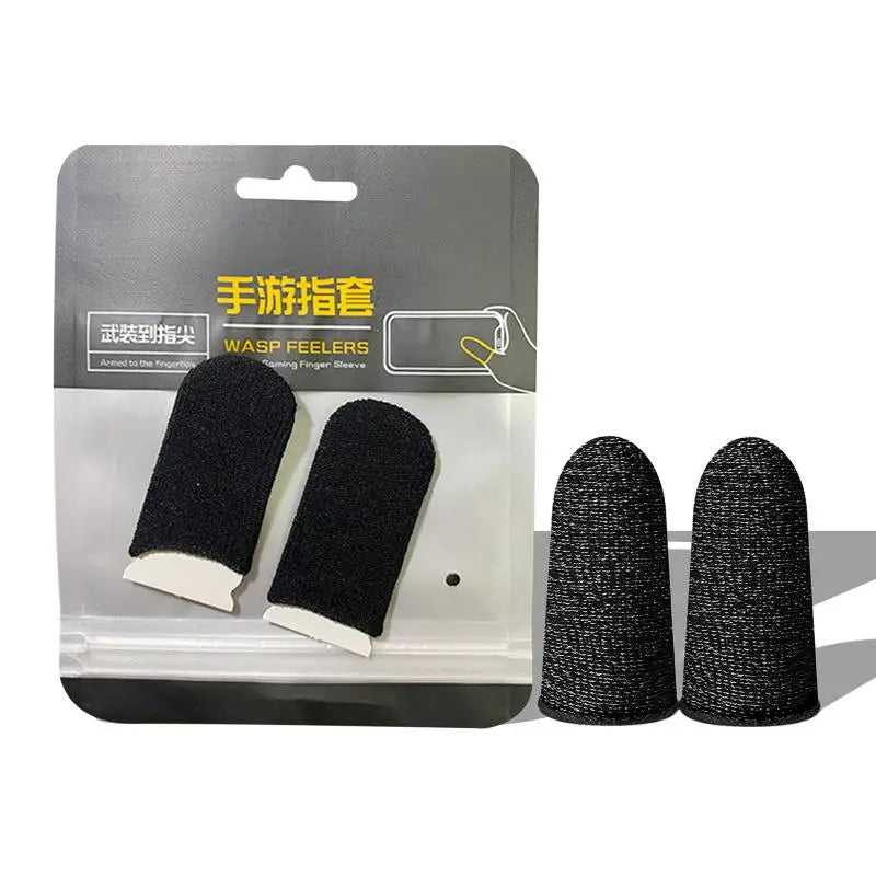 Gaming Finger Sleeve Breathable Fingertips For PUBG Games Anti-Sweat Touch Screen Finger Cots Cover Sensitive Mobile Touch Glove