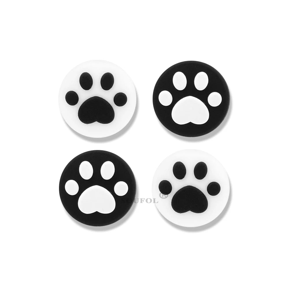 4pcs Silicone Soft Thumb Stick Grip Cap Joystick Cover For Psvita PS Vita PSV 1000 Fat/2000 Slim Protector Case Game Accessories