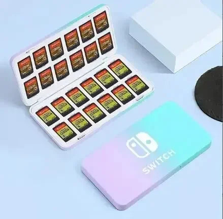 DATA FROG 24 in 1 Game Card Case Protective Holder Hard Shell Game Card Storage Box For Nintendo Switch/Lite/Oled Accessories