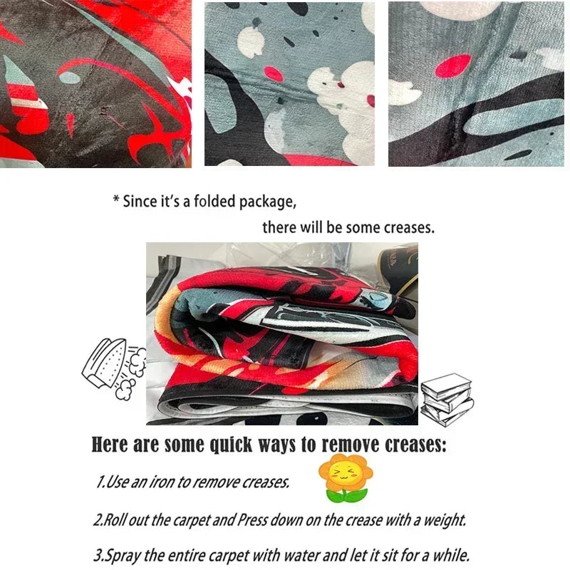 Xbox Gaming Carpet Living Room Washable Floor Lounge Large Area Non-Slip Carpet Teen Boy Girl Room Decoration Rug