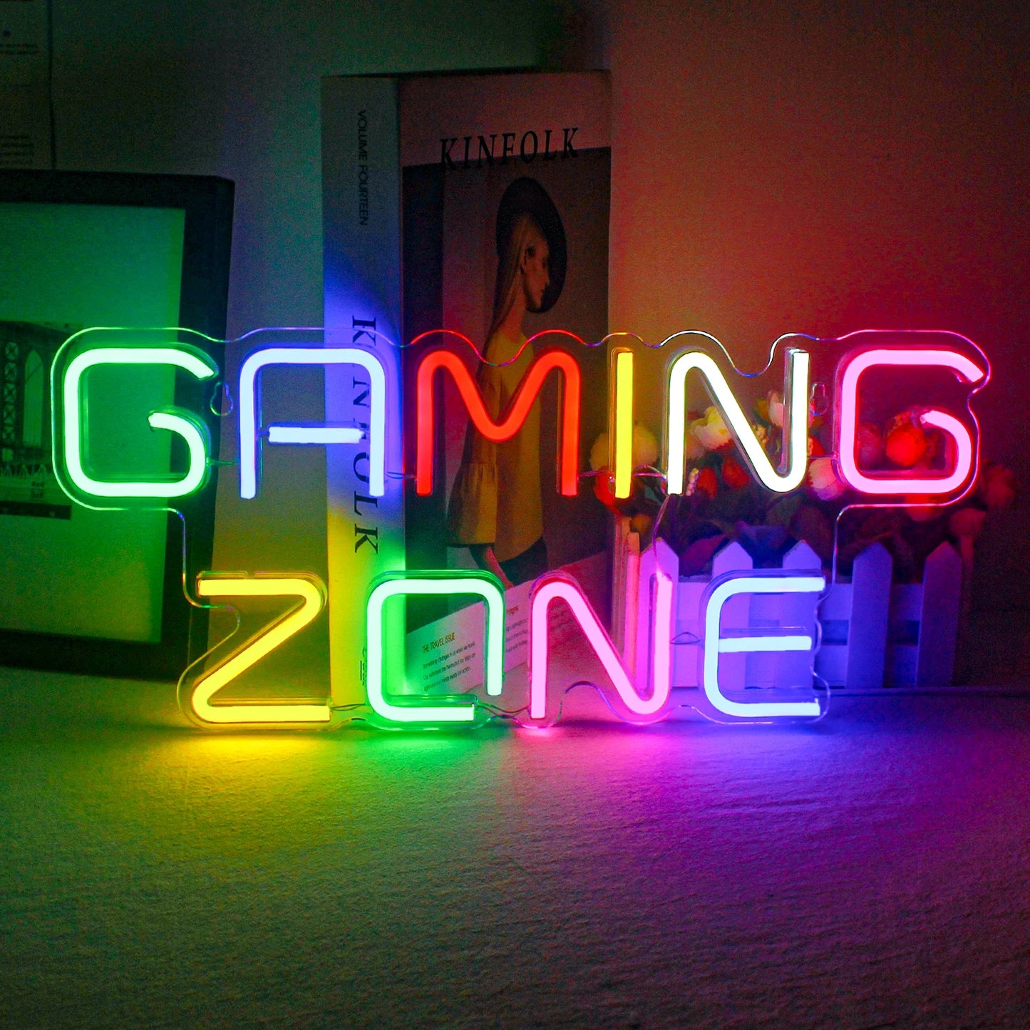 Game Room Neon Sign Led Lights Up Sign Home Gaming Lighting For Men Cave Game Room Party Birthday Bedroom Decoration Light Gifts