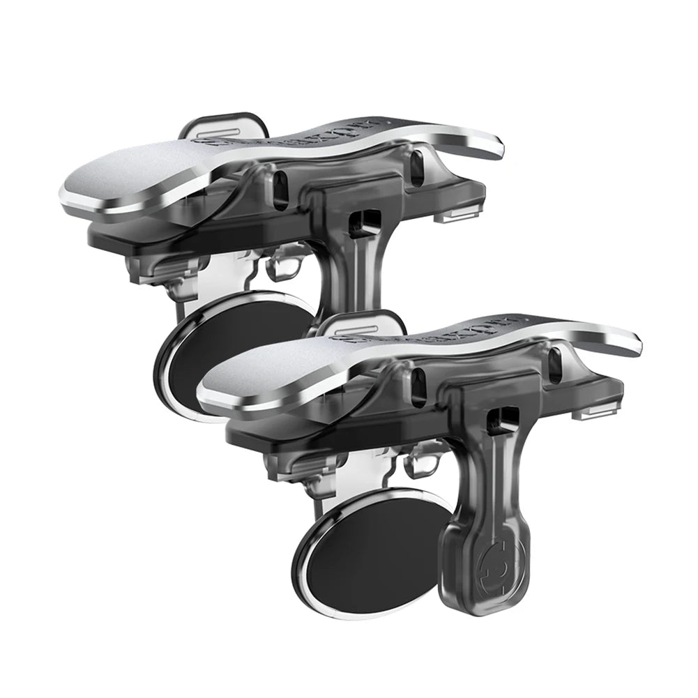 X8 Mobile Game Trigger 6 Finger Trigger Sensitive Shoot Phone Game Trigger L1 R1 Aim Keys Game Controller For PUBG Phone Gaming