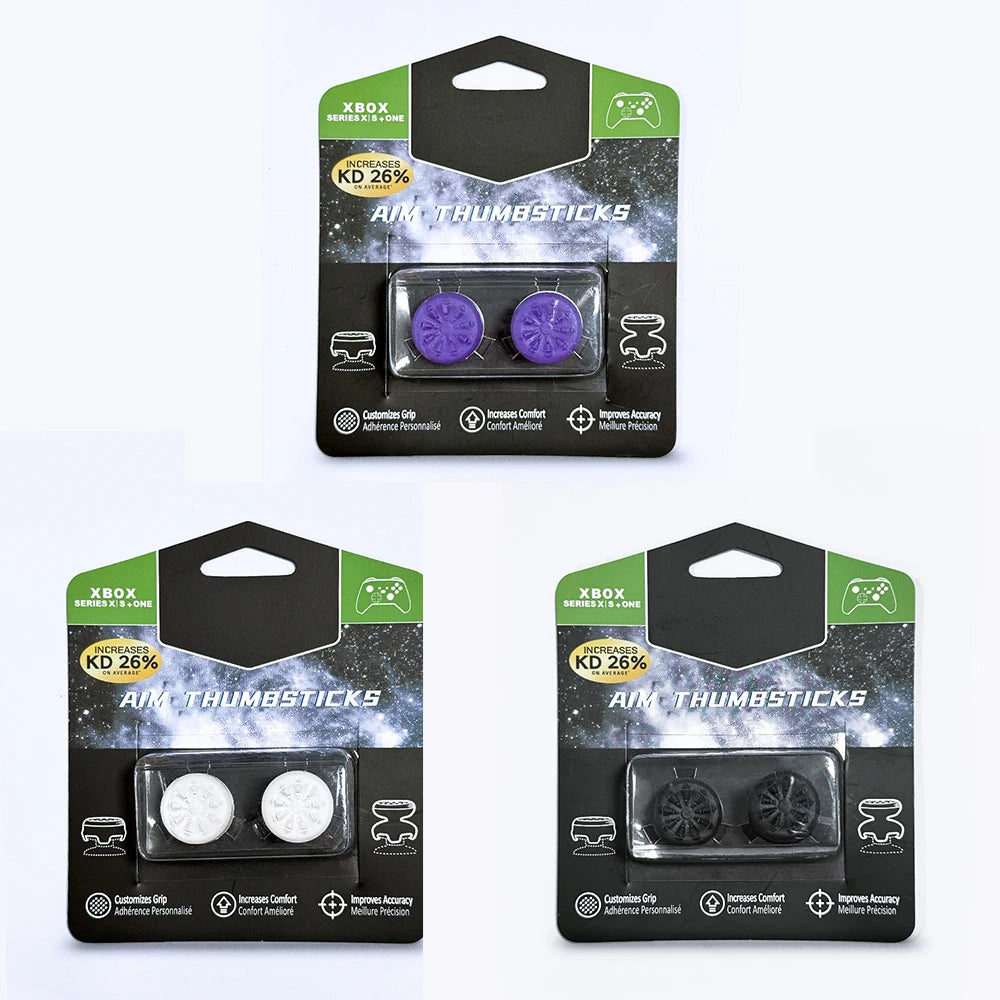 NEW 2pcs xbox one Performance Thumb Grip Caps Silicone Analog Stick Caps Cover for Xbox Series X/S Controller Silicone Cap