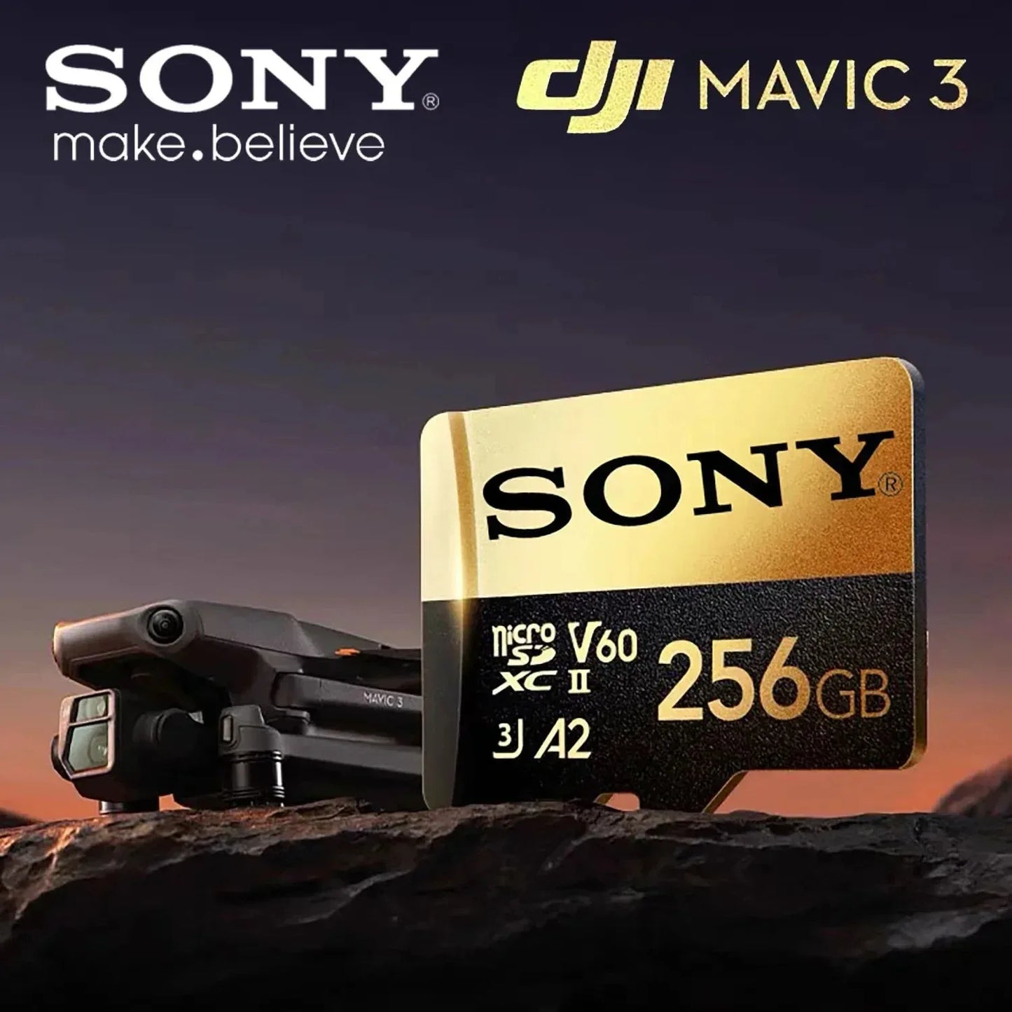 Sony SD Memory Card High Speed Micro TF SD Card 128GB 1TB 512GB 256GB A2 U3 V30 SD TF Flash Cards For Xiaomi Phone Computer