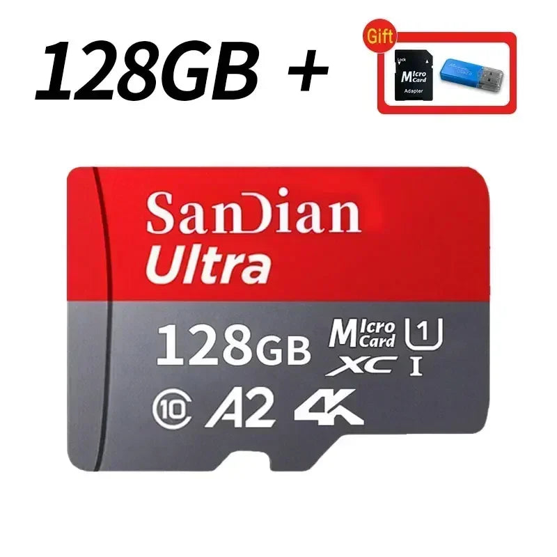 Original Memory Card 512GB 256GB 128GB Flash TF Card Micro TF/SD Cards High Speed Memory Storage Device for PC/Laptop/Phone/MAC