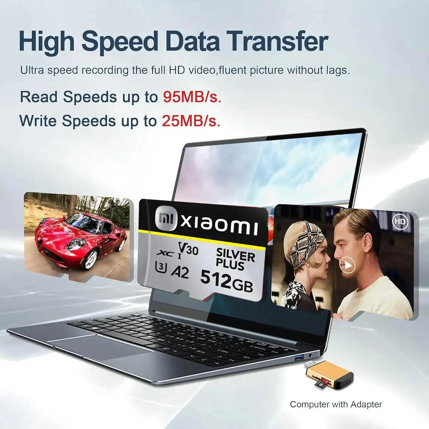 Xiaomi Ultra Micro Mini SD Card 1TB 512GB SD Memory Card 128GB 256GB A2 U3 V30 TF Flash Cards For Phone Computer