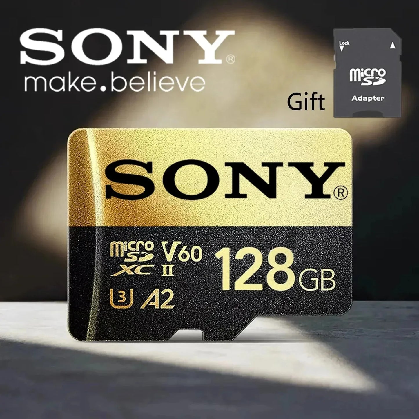 Sony SD Memory Card High Speed Micro TF SD Card 128GB 1TB 512GB 256GB A2 U3 V30 SD TF Flash Cards For Xiaomi Phone Computer