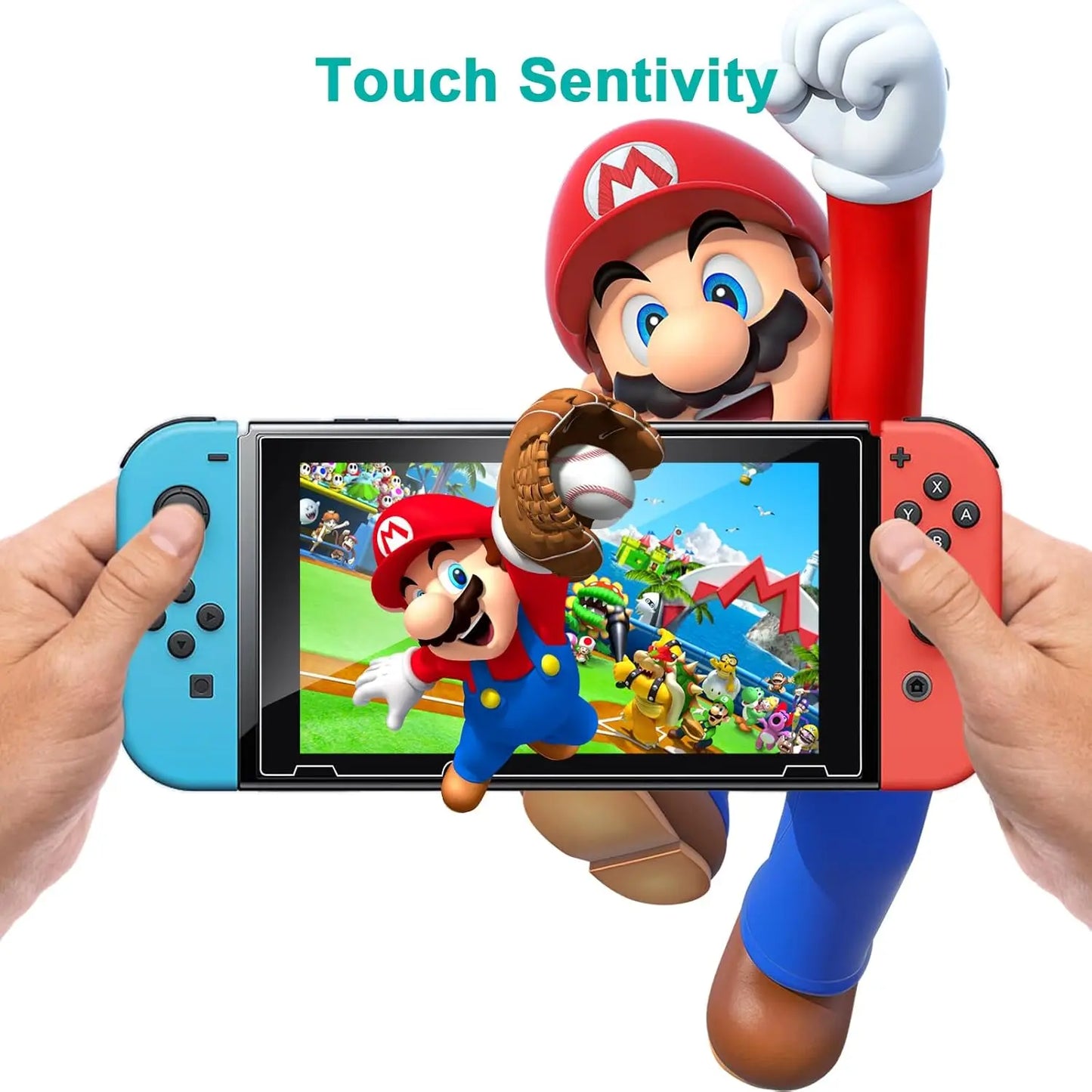 1/2/3PCS Protective Glass For Nintend Switch Tempered Glass Screen Protector for Nintendos Switch Oled Lite NS Accessories Film