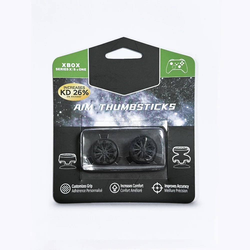 NEW 2pcs  xbox one  Performance Thumb Grip Caps Silicone Analog Stick Caps Cover for Xbox Series X/S Controller Silicone Cap