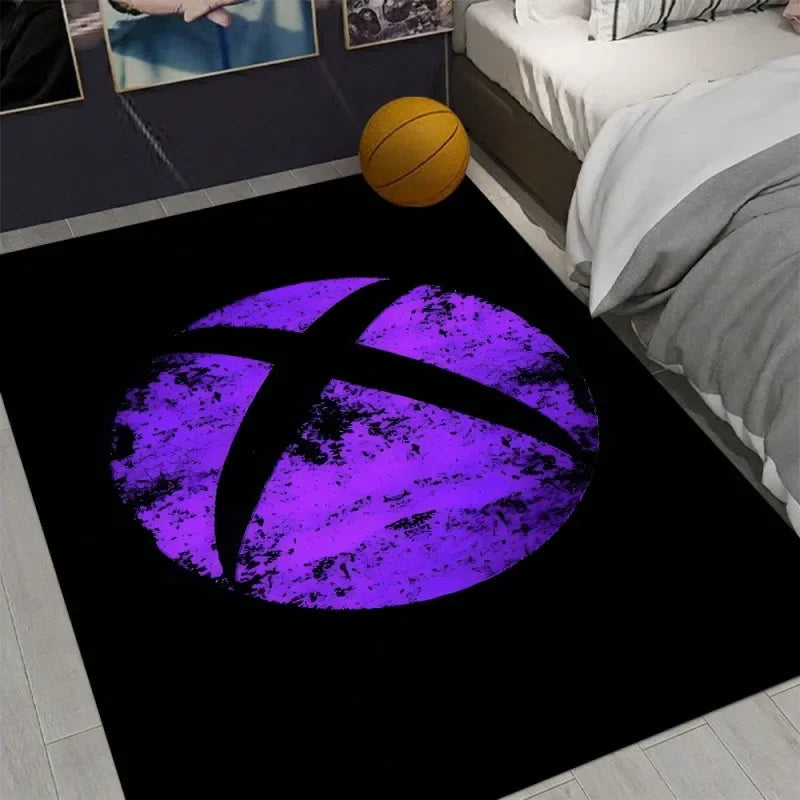 Xbox Gaming Carpet Living Room Washable Floor Lounge Large Area Non-Slip Carpet Teen Boy Girl Room Decoration Rug