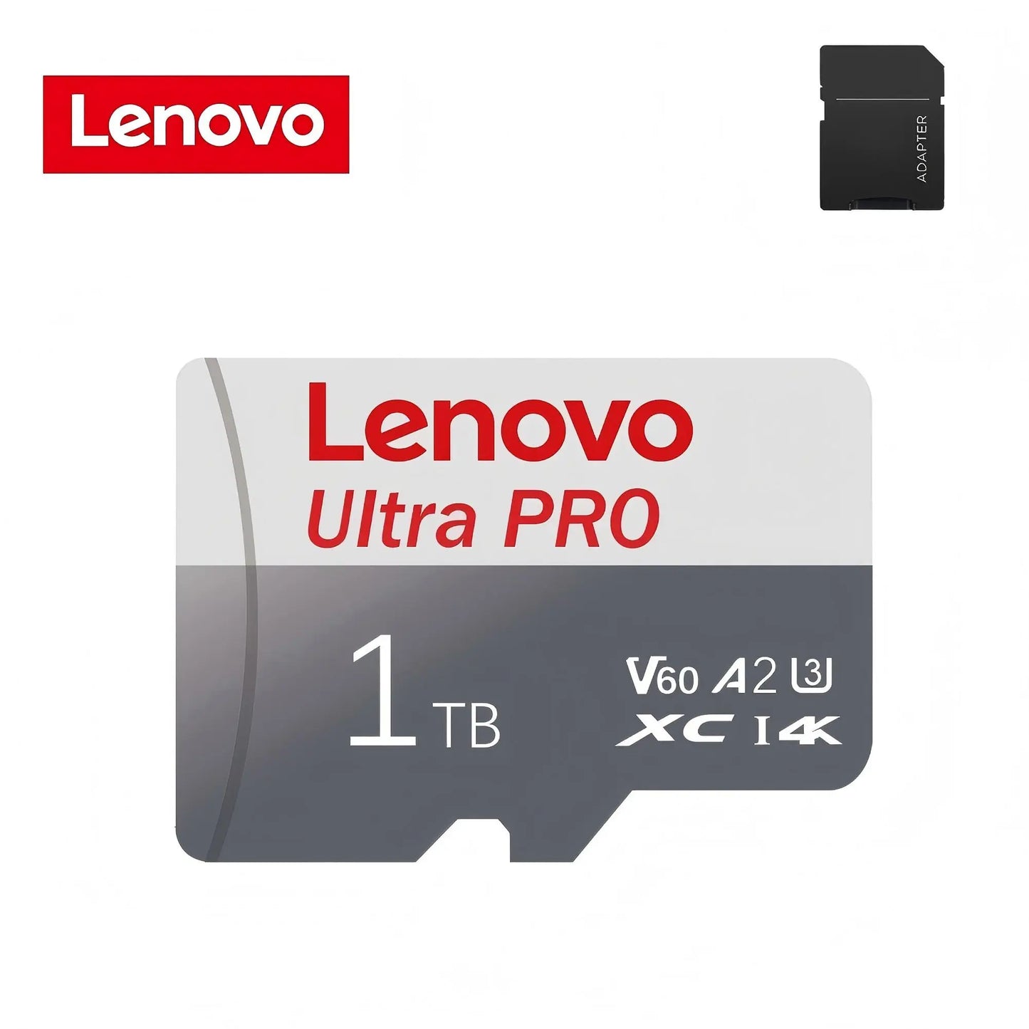 Lenovo High Speed Micro SD 2TB 1TB 512GB 256GB Memory Card UP TO 100MB/s U3 128GB TF Card for USB Card Reader Adapter Micro sd