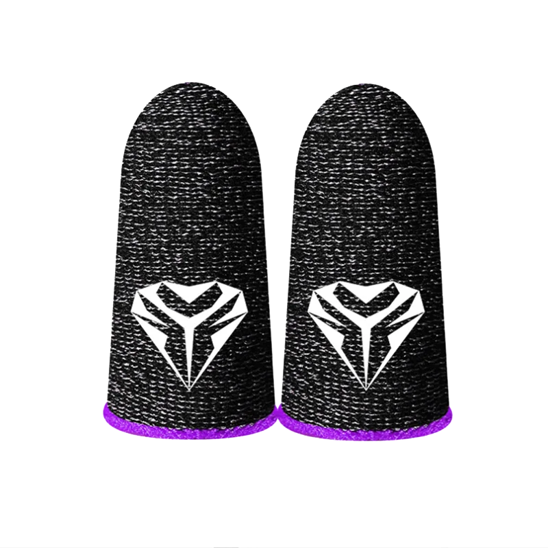 1pair=2pcs Phone Gaming Finger Sleeves Game Hand Controller Gloves Anti Sweat Breathable Seamless Touchscreen Finger Cover