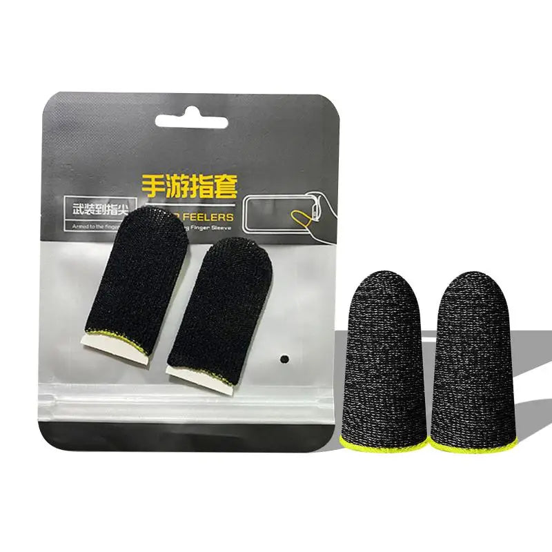 Gaming Finger Sleeve Breathable Fingertips For PUBG Games Anti-Sweat Touch Screen Finger Cots Cover Sensitive Mobile Touch Glove