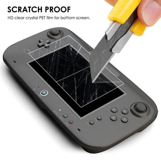 Protective Glass For Wii U Gamepad Tempered Glass Screen ProtectorFor Wii U Glass Accessories Screen Film