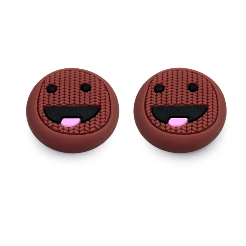 2pcs Soft Silicone ThumbStick Grip Cap For PlayStation 5 PS5 PS4/Slim/Pro Xbox Series S/X Gamepad Joystick Thumb grip Caps Cover