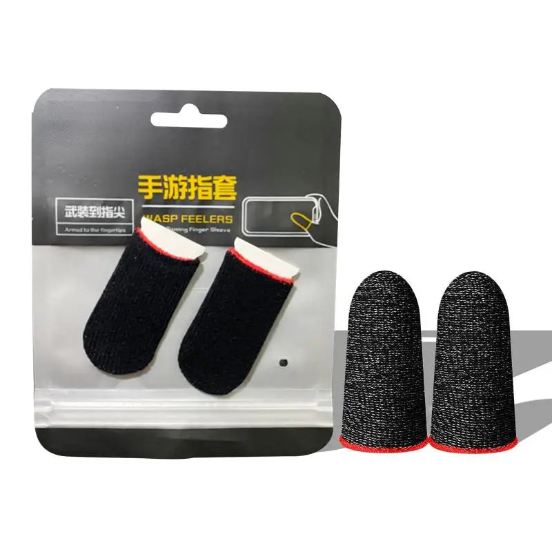 Gaming Finger Sleeve Breathable Fingertips For PUBG Games Anti-Sweat Touch Screen Finger Cots Cover Sensitive Mobile Touch Glove
