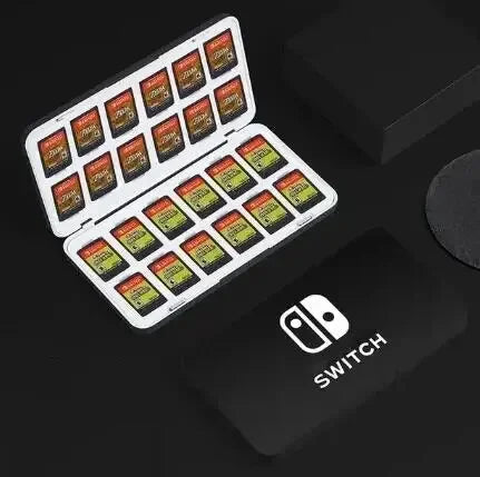 DATA FROG 24 in 1 Game Card Case Protective Holder Hard Shell Game Card Storage Box For Nintendo Switch/Lite/Oled Accessories