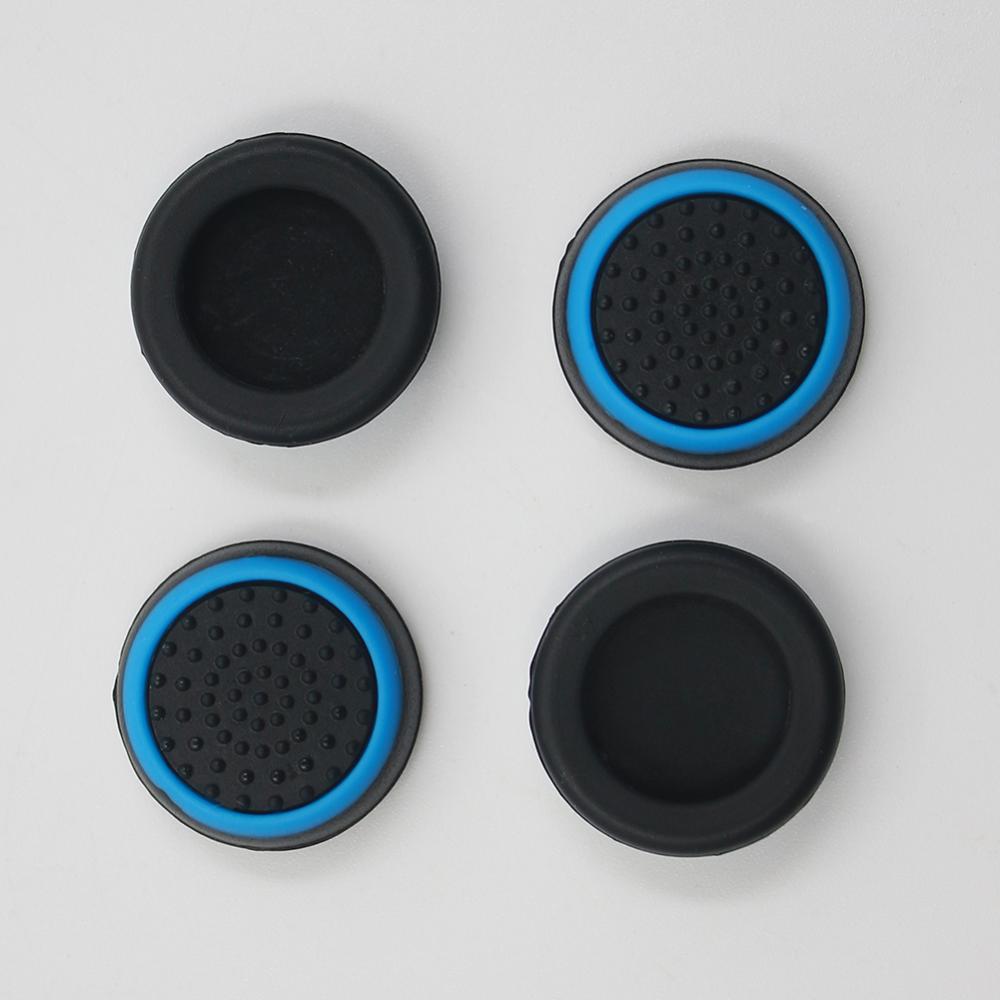 4 Pcs Controller Thumb Silicone Stick Grip Cap Cover For ONE 360 Game Accessories For PS3 Controllers Colorful