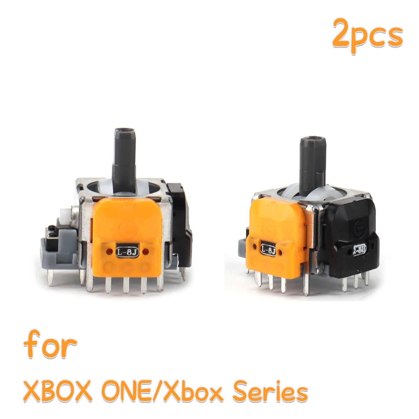 1 Pair Replacement Hall Effect Joystick 3D Analog Joystick for PS5 PS4 Xbox One SX Controller ThumbStick Repair Parts Accessory