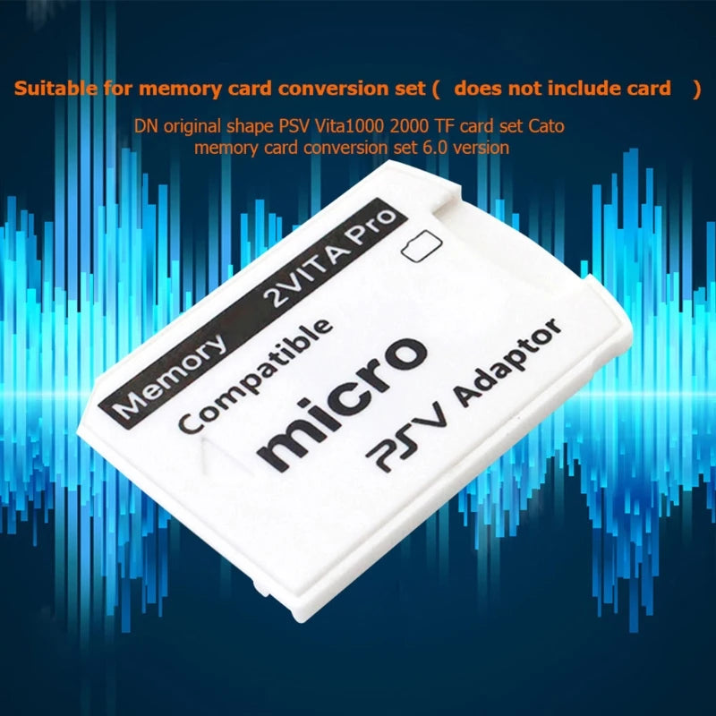 SD2VITA Memory Card for PS TF Card for PSV 6.0 Game, for PSV 1000 adapter, for micro-sd system Version 3. QXNF