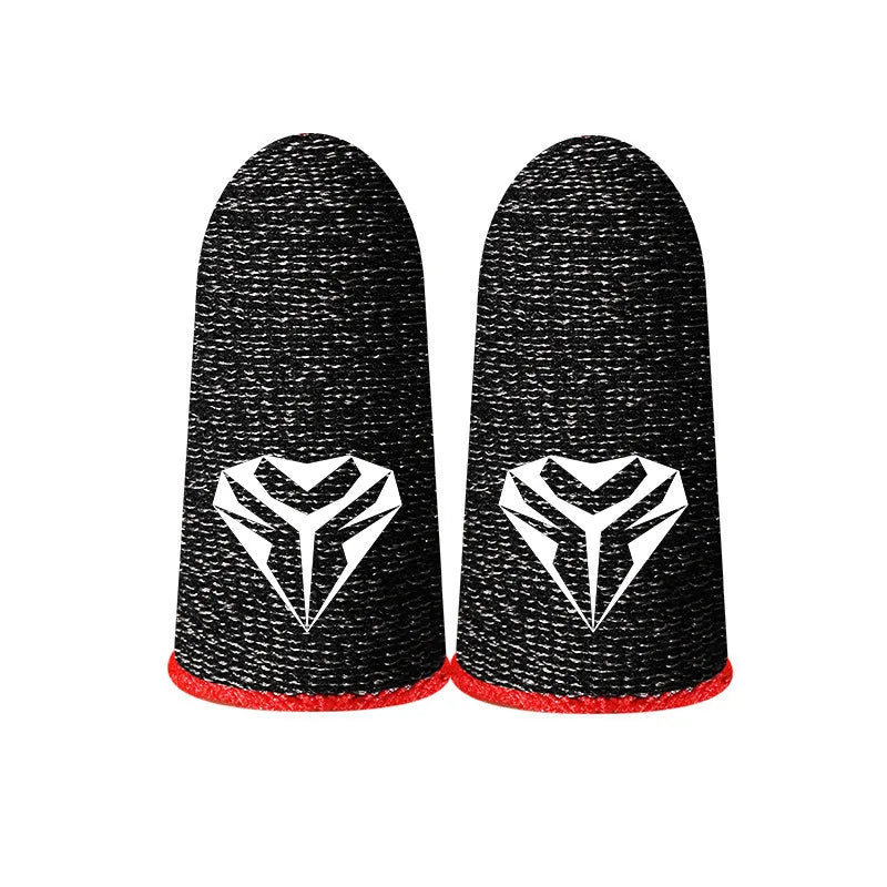 1-5Pairs Mobile Game Fingertip Gloves Sweatproof Anti-slip Gaming Finger Sleeve  for PUBG Breathable Fingertip Cover Thumb Glove
