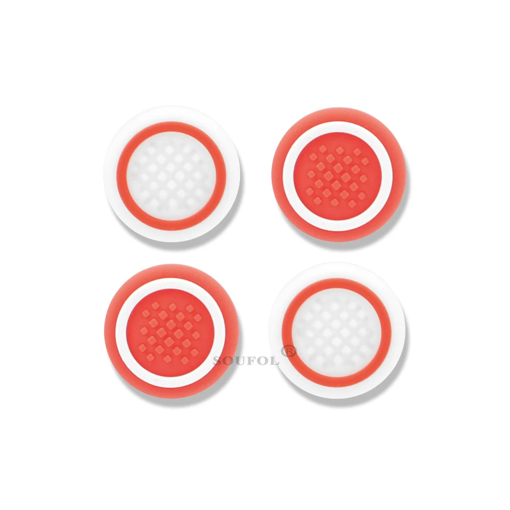 4pcs Silicone Soft Thumb Stick Grip Cap Joystick Cover For Psvita PS Vita PSV 1000 Fat/2000 Slim Protector Case Game Accessories
