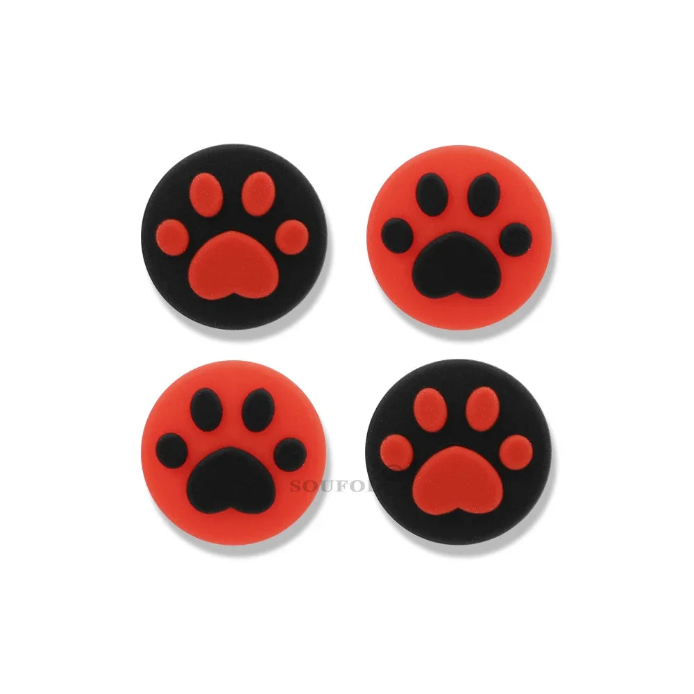 4pcs Silicone Soft Thumb Stick Grip Cap Joystick Cover For Psvita PS Vita PSV 1000 Fat/2000 Slim Protector Case Game Accessories