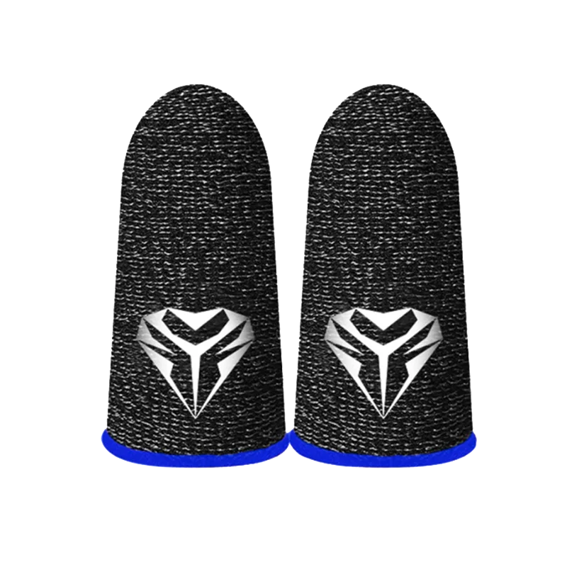 1pair=2pcs Phone Gaming Finger Sleeves Game Hand Controller Gloves Anti Sweat Breathable Seamless Touchscreen Finger Cover