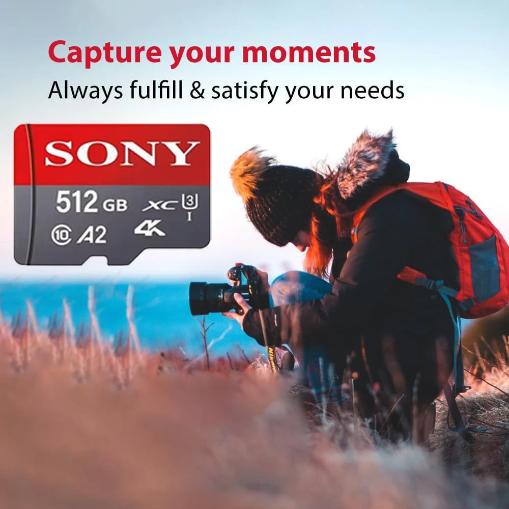SONY Ultra Micro TF SD Card 1024GB High Speed C10 U3 V30 Memory Card For Drones Cameras SD Card 512GB 256GB 128GB TF Flash Card