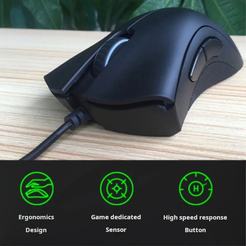 Mouse RazerPurgatory Viper Standard Edition 6400DPI Wired Gaming Mouse Brand Merchandise Birthday Gift Graduation Gift Wholesale