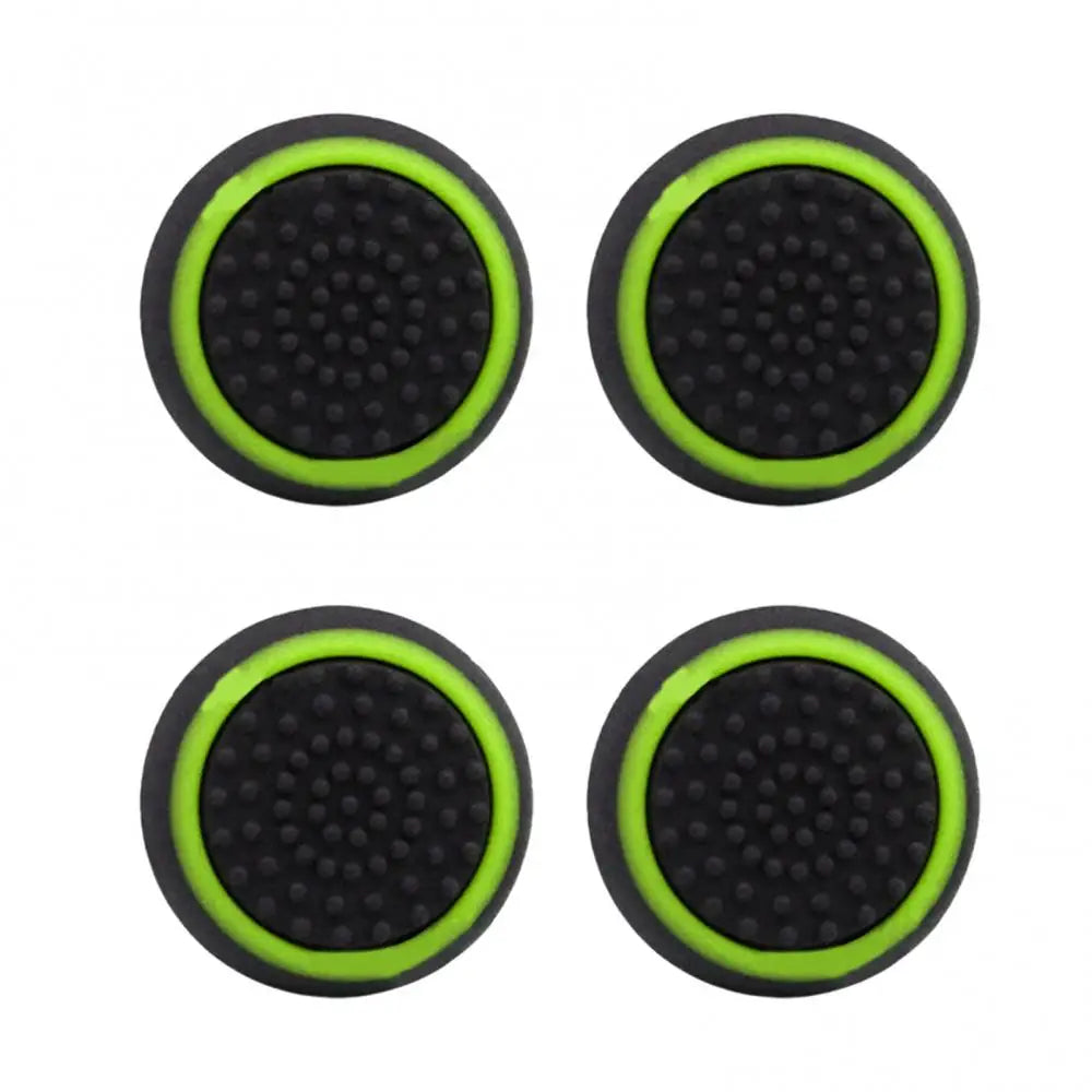4 Pcs Controller Thumb Silicone Stick Grip Cap Cover For ONE 360 Game Accessories For PS3 Controllers Colorful