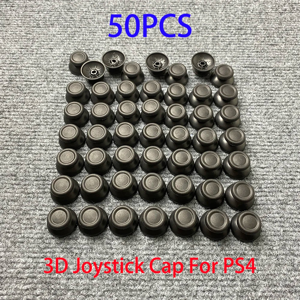 10-100Pcs For PS4 PS5 Analog Cover 3D Shell Thumb Stick Joystick Thumbstick Mushroom Cap For Sony PlayStation 4 PS4 Controller