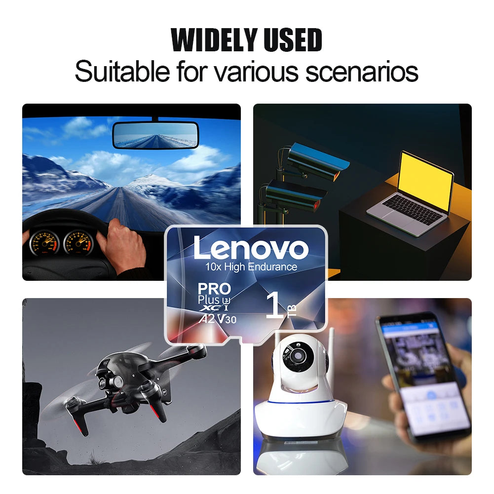 Lenovo 2TB High Speed SD Card 128GB Class 10 V60 1TB Mini Memory Card 512GB Micro TF SD Card 256GB TF Card For Nintendo Switch