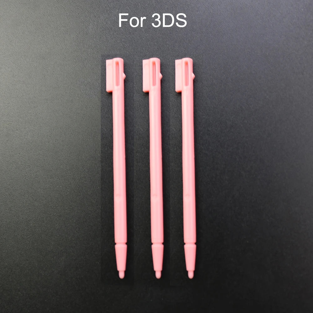 3PCS Plastic Stylus Touch Screen Metal Telescopic Stylus Pen for Nintendo 3DS XLNDSI NDSL NDS New 2DS XL LL 2DS 3DS