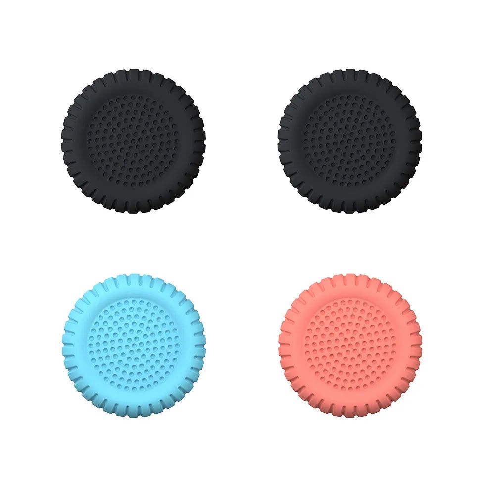 4pcs Soft Silicone Joystick Thumb Grips Protector Rocker Cap for Switch 2 Joy Con Controller Video Game Accessories