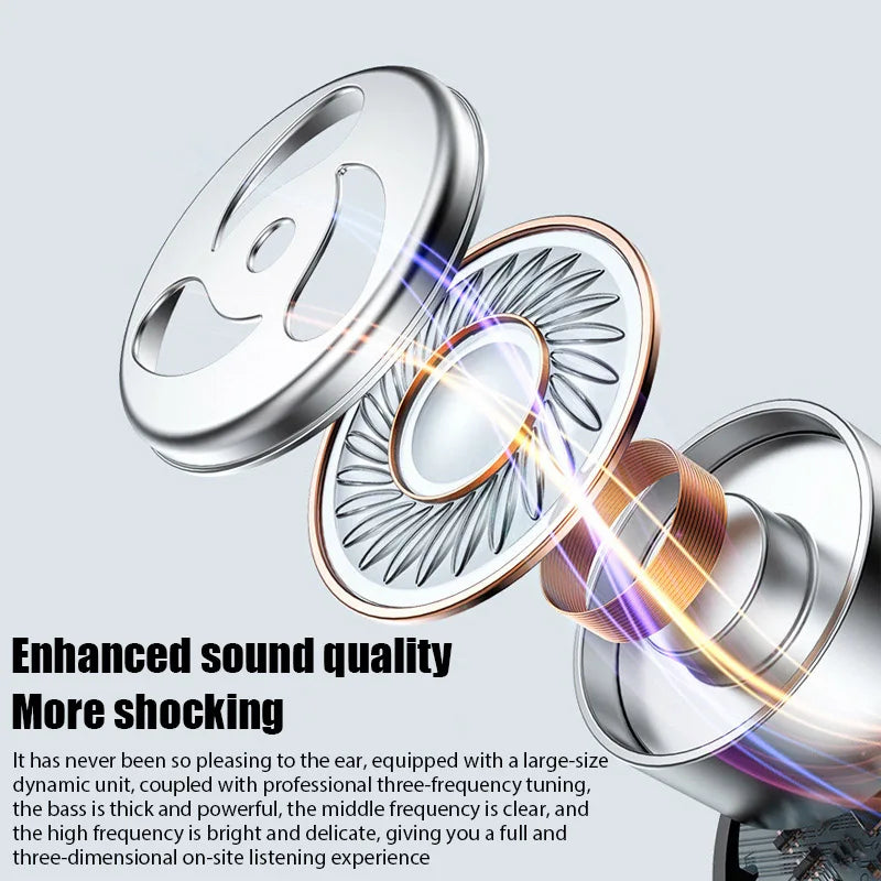 2024Pro 4 TWS Wireless Bluetooth Earphones Headphones Mini Earpone Headset For PC Android Apple iPhone Earbuds Accessories