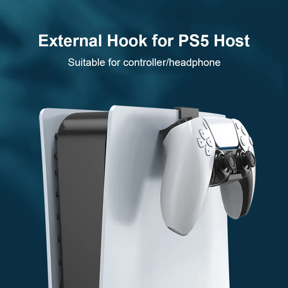 2pcs Headphone Headset Stand Hanger Controller Holder Hook Gaming Headset Stand Earphone Display Rack for PS5 Accessories