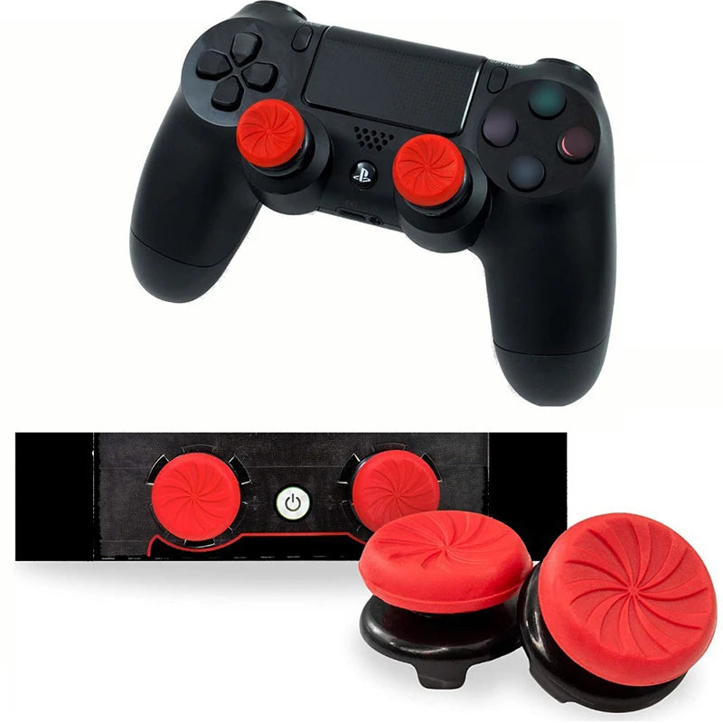Silicone Gaming Controller Thumbstick Grip Cap Joystick Cap Anti-Slip Joystick Cover For Playstation 5 XBOX PS4 PS5 Accessories