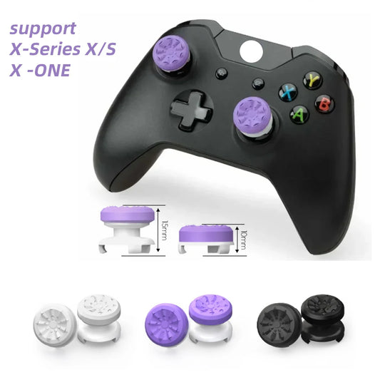 NEW 2pcs  xbox one  Performance Thumb Grip Caps Silicone Analog Stick Caps Cover for Xbox Series X/S Controller Silicone Cap