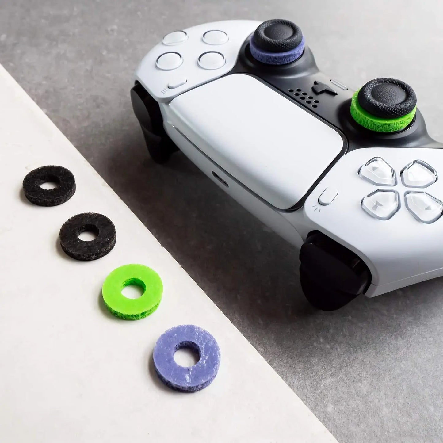 KontrolFreek FPS Freek Galaxy for PS4 High-Rise Analog Stick PS5 Controller | Performance Thumbsticks Game Joystick Silicone Cap