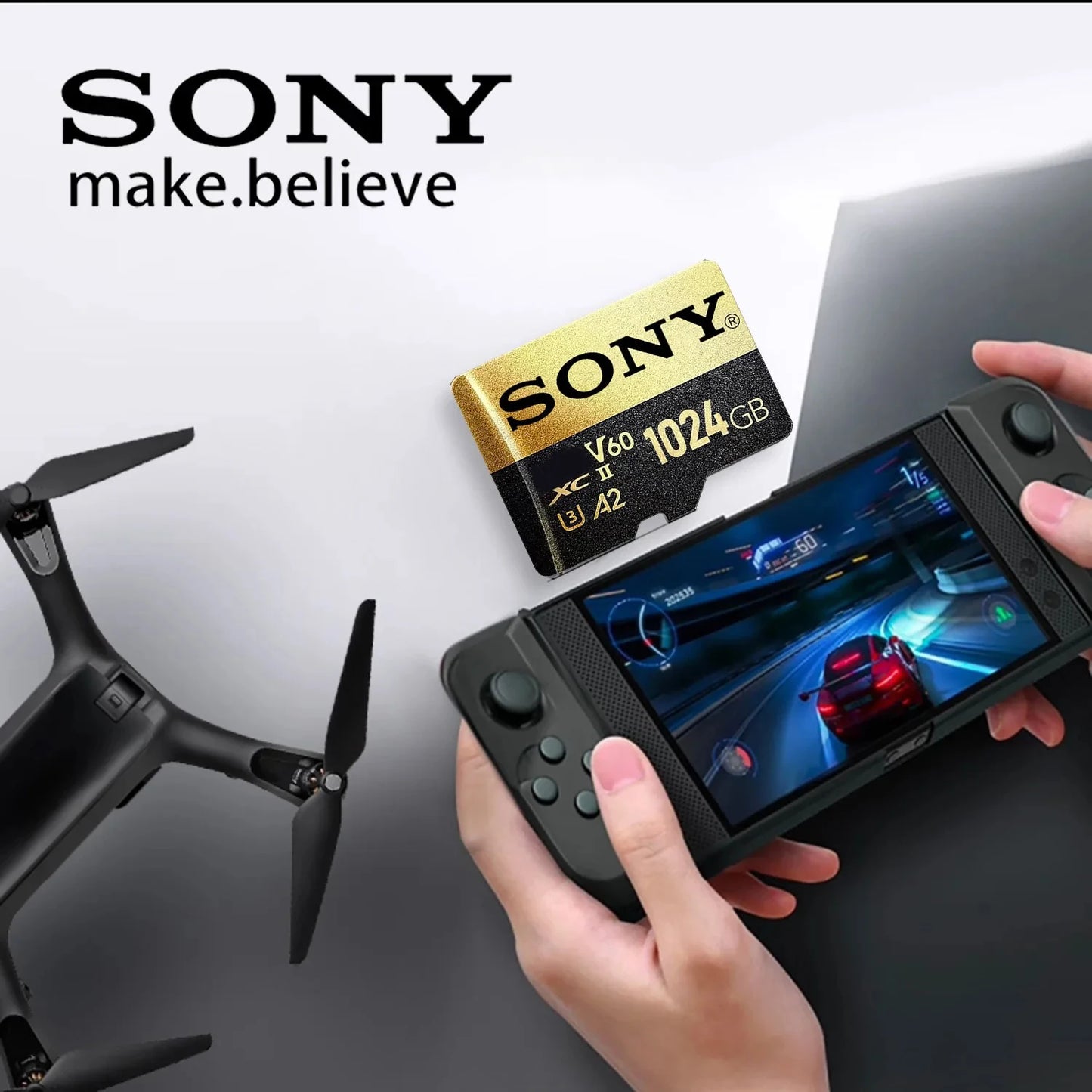 Original SONY Memory Card 1TB 64GB 128GB Class10 512GB 100MB/s UHS-I Flash Micro SD Card C10 Ultra A1 Micro SD HC/SDXC