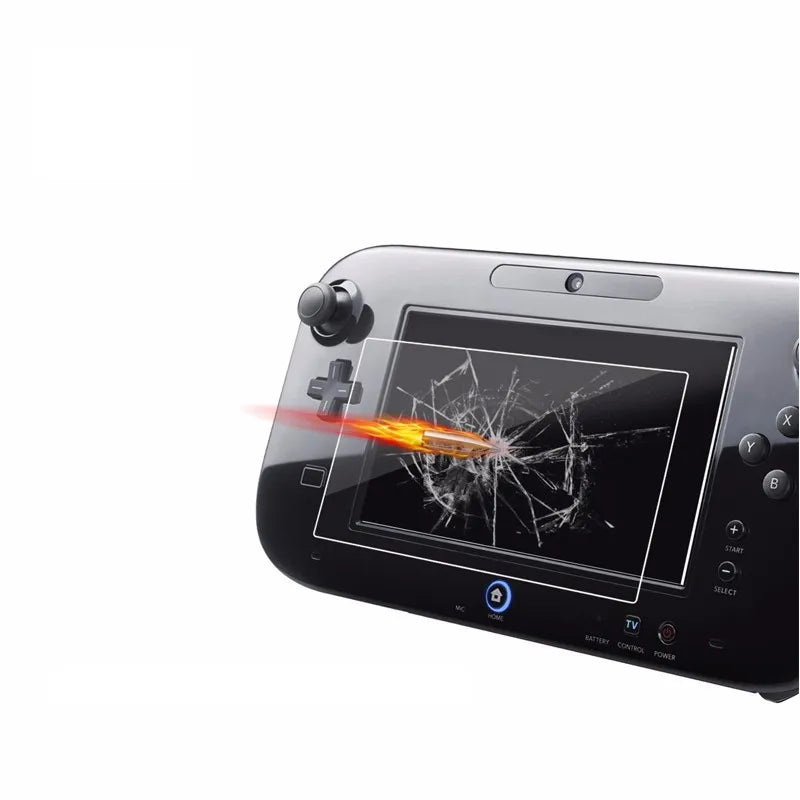 Protective Glass For Wii U Gamepad Tempered Glass Screen ProtectorFor Wii U Glass Accessories Screen Film