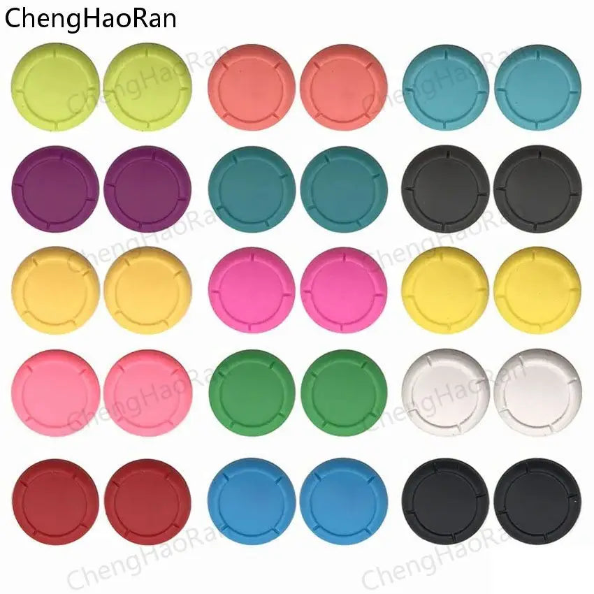 2PCS Silicone Rubber Protective Skin Joystick Grips Cap For Switch NS Lite Oled Controller Joy-Con Rocker Cover