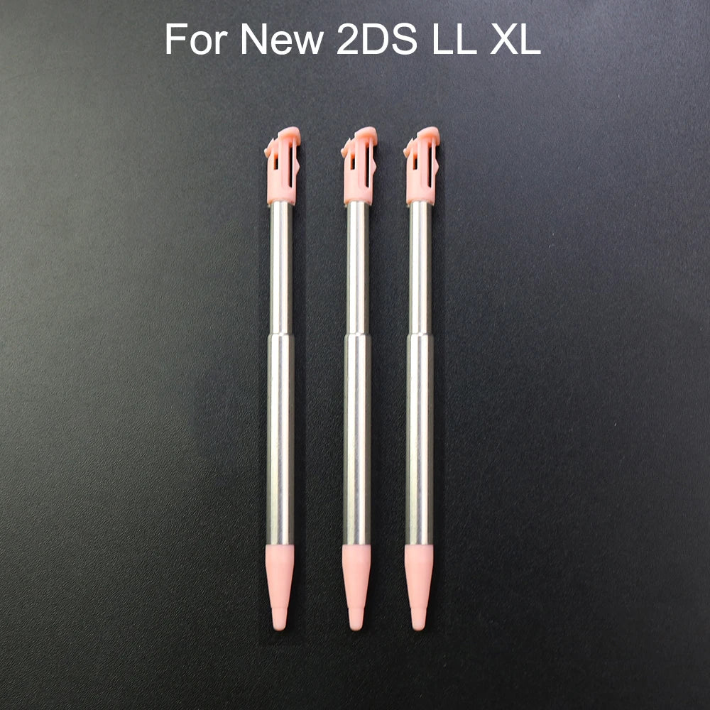 3PCS Plastic Stylus Touch Screen Metal Telescopic Stylus Pen for Nintendo 3DS XLNDSI NDSL NDS New 2DS XL LL 2DS 3DS