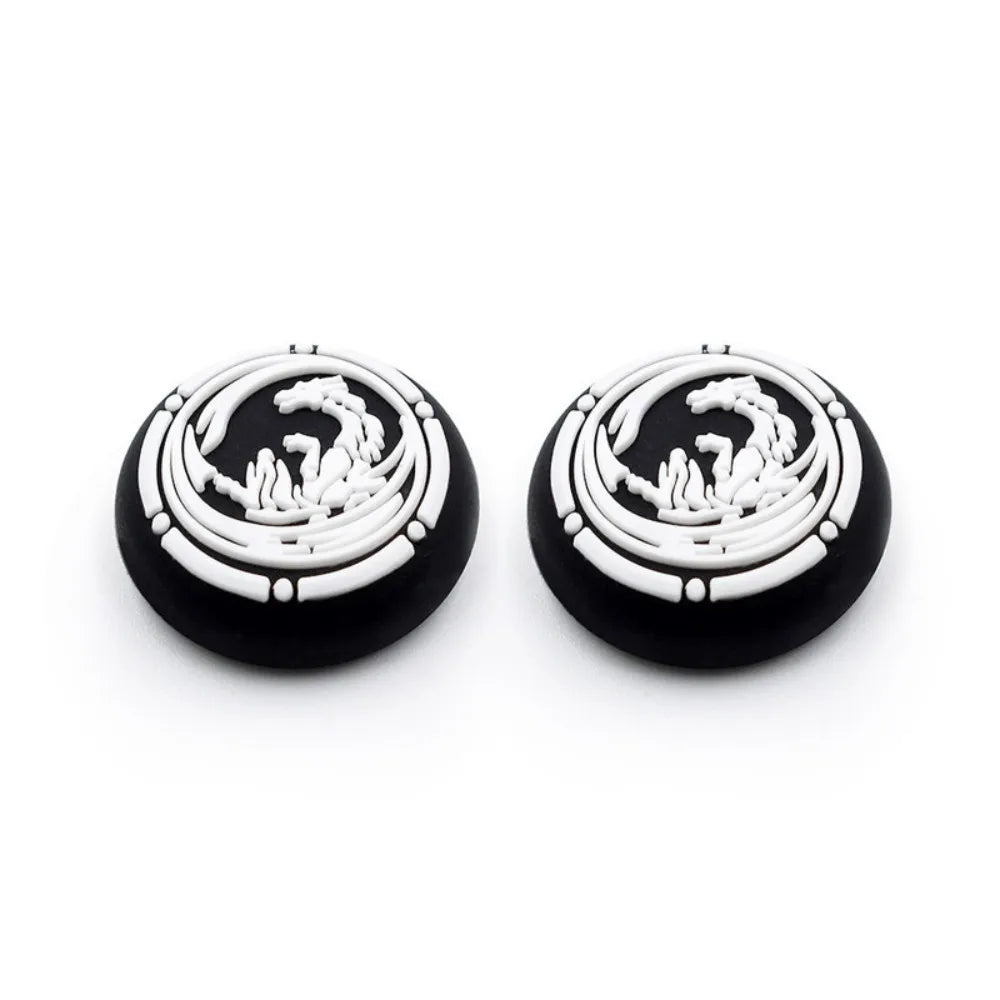 2pcs Soft Silicone ThumbStick Grip Cap For PlayStation 5 PS5 PS4/Slim/Pro Xbox Series S/X Gamepad Joystick Thumb grip Caps Cover