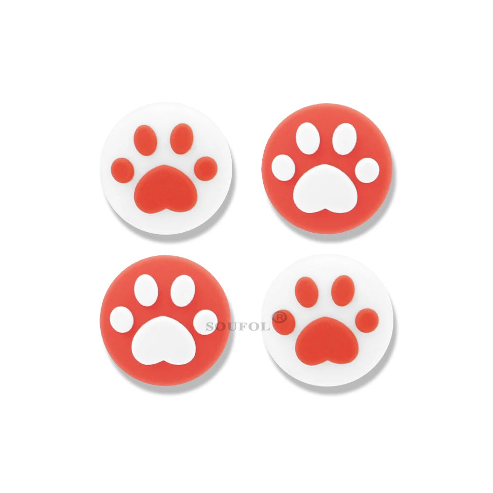 4pcs Silicone Soft Thumb Stick Grip Cap Joystick Cover For Psvita PS Vita PSV 1000 Fat/2000 Slim Protector Case Game Accessories